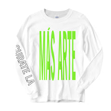 Load image into Gallery viewer, CURATE LA &#39;MAS ARTE MAS CULTURA&#39; LONG SLEEVE TEE
