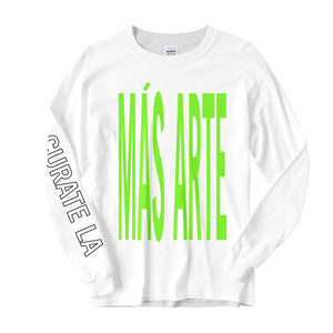 CURATE LA 'MAS ARTE MAS CULTURA' LONG SLEEVE TEE